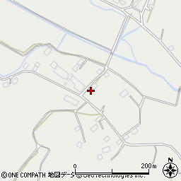 栃木県那須烏山市中山496周辺の地図