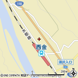 茨城県久慈郡大子町西金254-1周辺の地図