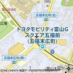 富山県富山市五福末広町2325周辺の地図