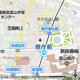 北日本新聞社文化センター周辺の地図