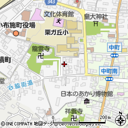 長野県上高井郡小布施町横町1081周辺の地図
