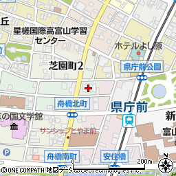 富山県農業会議周辺の地図