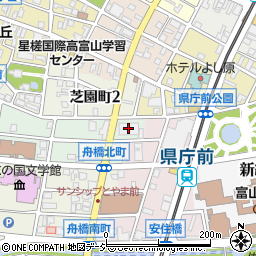 富山県　専修学校　各種学校連合会（一般社団法人）周辺の地図
