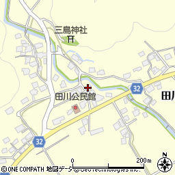 富山県小矢部市田川2548周辺の地図
