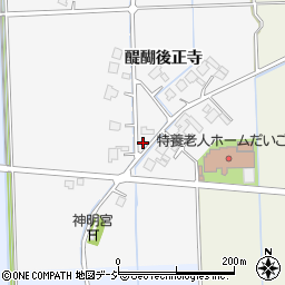 富山県高岡市醍醐729-1周辺の地図