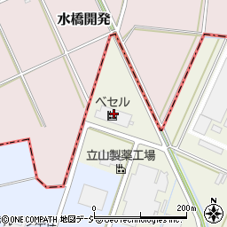 株式会社ベセル　富山工場周辺の地図