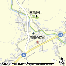 富山県小矢部市田川3762周辺の地図