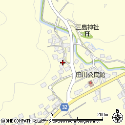 富山県小矢部市田川3774周辺の地図