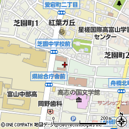 富山県庁　富山県富山総合庁舎総合県税事務所企画管理課管理班周辺の地図