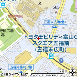 富山県富山市五福末広町2343周辺の地図