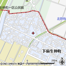 天洞公園周辺の地図