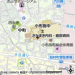 小布施町立小布施中学校周辺の地図