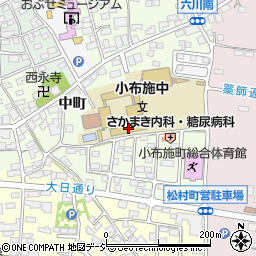 小布施町立小布施中学校周辺の地図