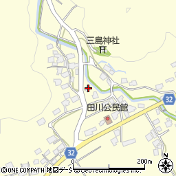 富山県小矢部市田川3766周辺の地図