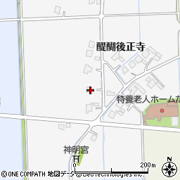 富山県高岡市醍醐725周辺の地図