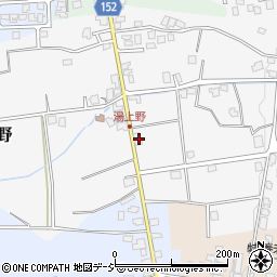 富山県中新川郡上市町湯上野12周辺の地図