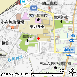 長野県上高井郡小布施町小布施周辺の地図