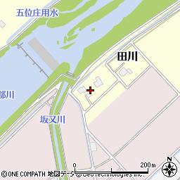 富山県小矢部市田川66周辺の地図