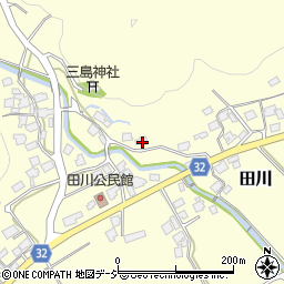 富山県小矢部市田川5681周辺の地図