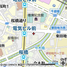 北陸千代田株式会社　富山支社周辺の地図