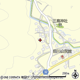 富山県小矢部市田川3785周辺の地図