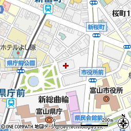 ＪＡ三井リース株式会社　富山営業所周辺の地図