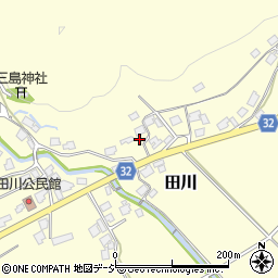 富山県小矢部市田川2503周辺の地図