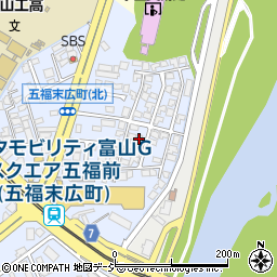 コート八番館周辺の地図