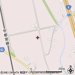 栃木県さくら市馬場1385周辺の地図