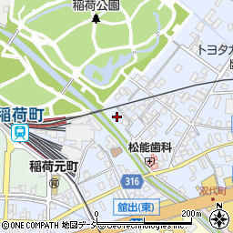 綾田公園周辺の地図