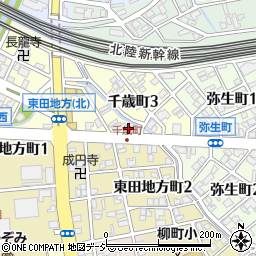 株式会社共栄商会　富山営業所周辺の地図
