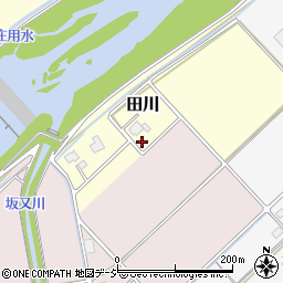 富山県小矢部市田川58周辺の地図