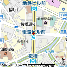 電気ビル前駅周辺の地図
