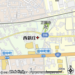 富山県富山市西新庄9-36周辺の地図