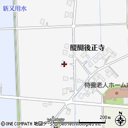 富山県高岡市醍醐722周辺の地図