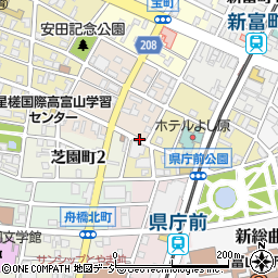akippa富山市安田町4駐車場【22】周辺の地図