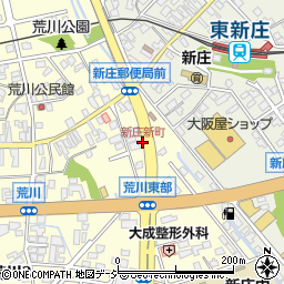 新庄新町周辺の地図