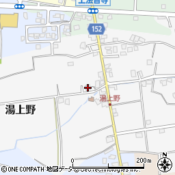 富山県中新川郡上市町湯上野32周辺の地図