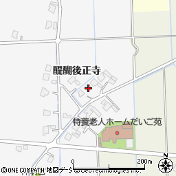 富山県高岡市醍醐760周辺の地図