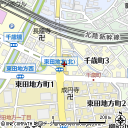 トヨタモビリティ富山本社周辺の地図