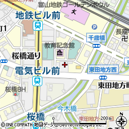 富山ＳＲ経営労務センター周辺の地図