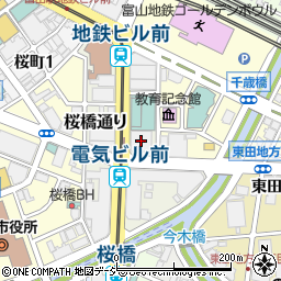 富山第一生命ビル周辺の地図