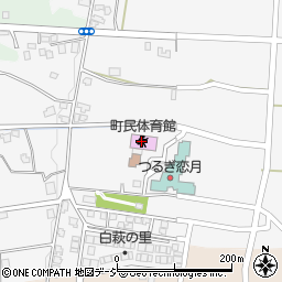 上市町民体育館周辺の地図