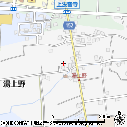 富山県中新川郡上市町湯上野25周辺の地図