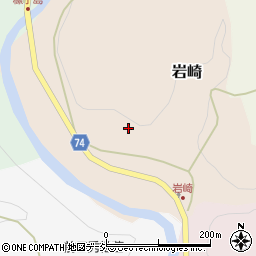 富山県小矢部市岩崎578周辺の地図