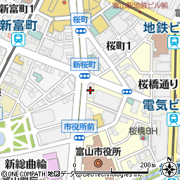 第一学院　富山校周辺の地図
