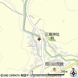 富山県小矢部市田川3801周辺の地図