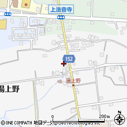 富山県中新川郡上市町湯上野23-2周辺の地図