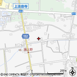 富山県中新川郡上市町湯上野27周辺の地図