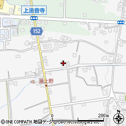 富山県中新川郡上市町湯上野27周辺の地図